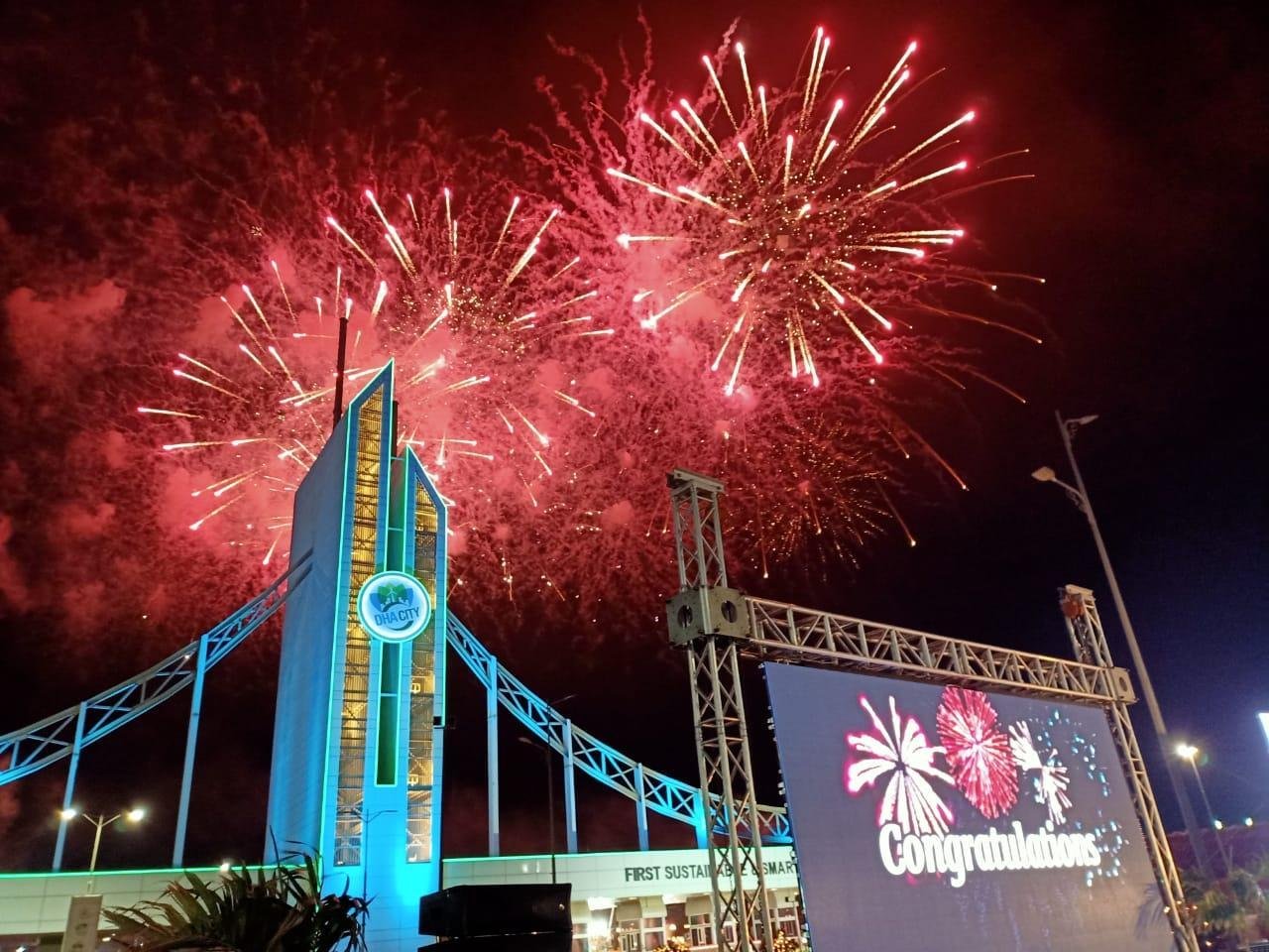 DHA City Karachi | Grand Fireworks Show